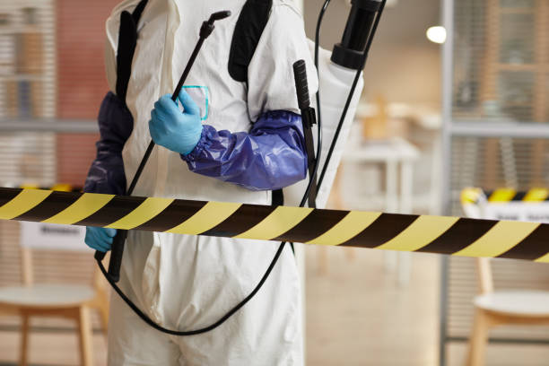 Professional Unattended Death Cleanup technician working in Bloomington, IN